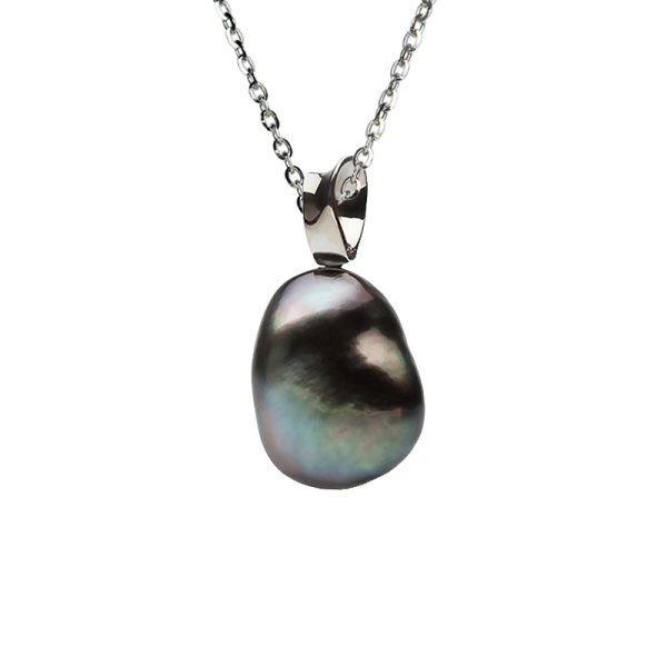 baroque Tahitian Pearl Pendant