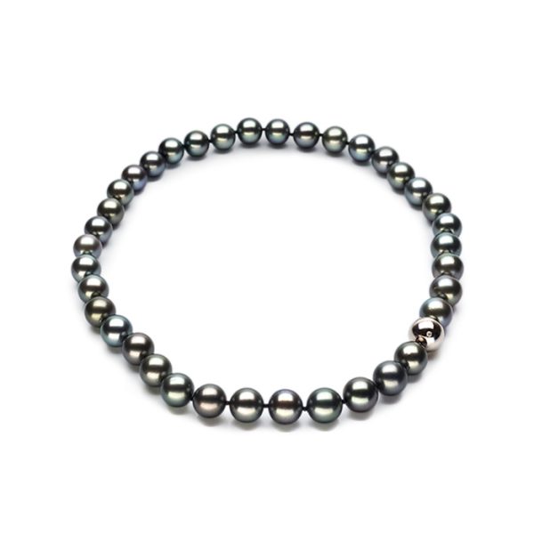 Tahitian Pearls and Diamonds Necklace