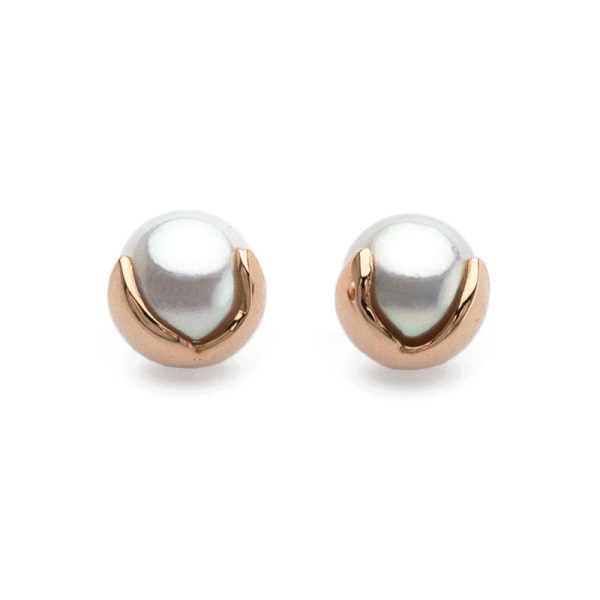 Japanese Akoya pearls earrings