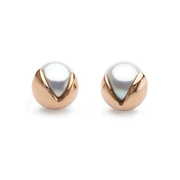 Japanese Akoya pearls earrings